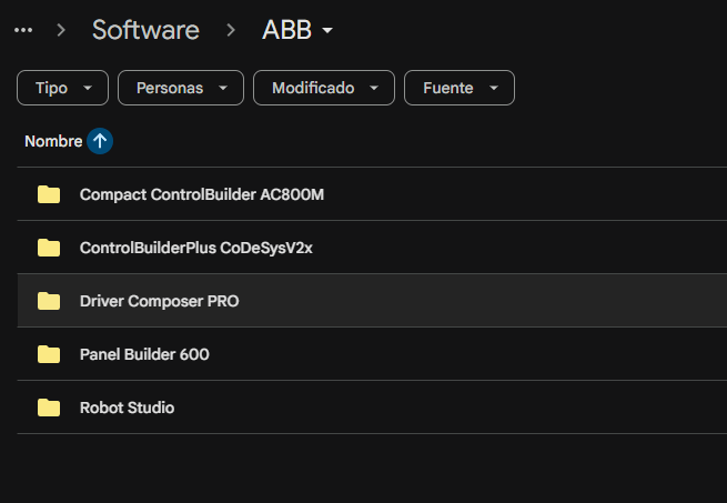 Software de ABB – 100% Licenciados Software de ABB – 100% Licenciados